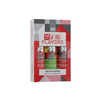 System JO Tri Me - Smagsglidecreme Sæt (3x30 ml) Tilbud!