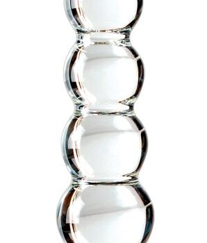 Glasdildo "No. 2" i kugleform