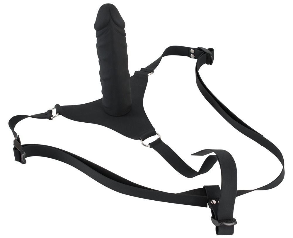 Omspændedildo âSilicone Strap-Onâ, 17 cm