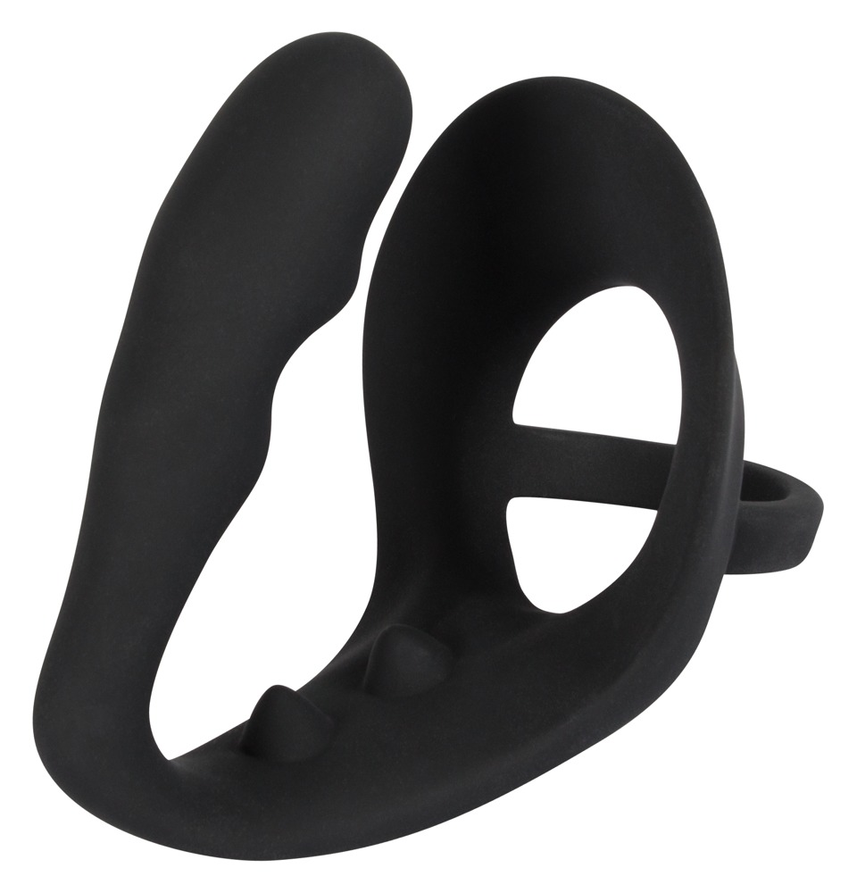 Penisring âRing & Plugâ med analplug