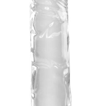 Naturdildo "6"-Cock Clear" med sugekop