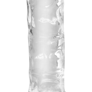 Naturdildo "8"-Cock with Balls" med sugekop