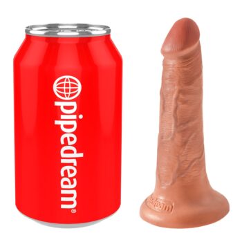 Penisdildo â5" Fleshâ med sugekop/fod