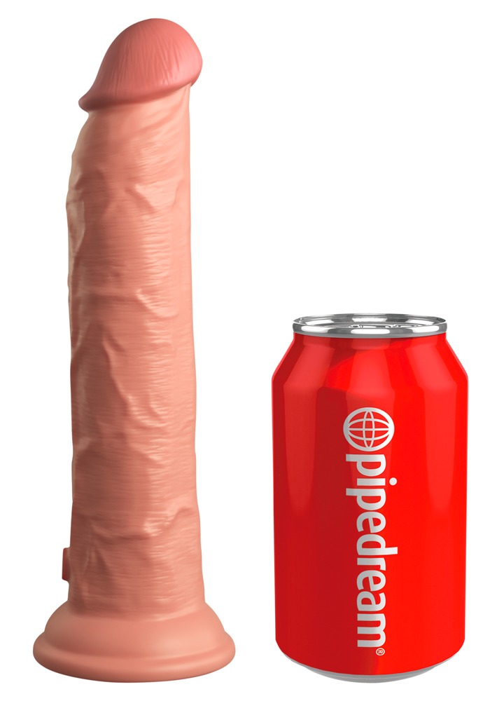 9â Dual Density Silicone Cock