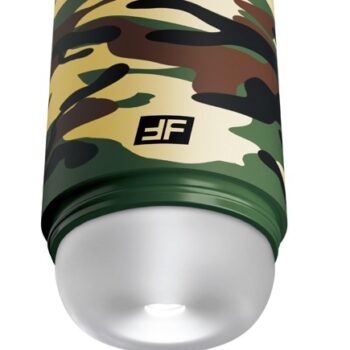Masturbator "Fap Flask Happy Camper" i et neutralt drikkeflaske-look