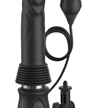 Stødvibrator "Ultimate Silicone Thruster" med aftagelig sugekop