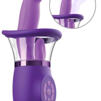 Vibrator "Ultimate Pleasure Pro Plus" med sugekop og vibrerende tunge