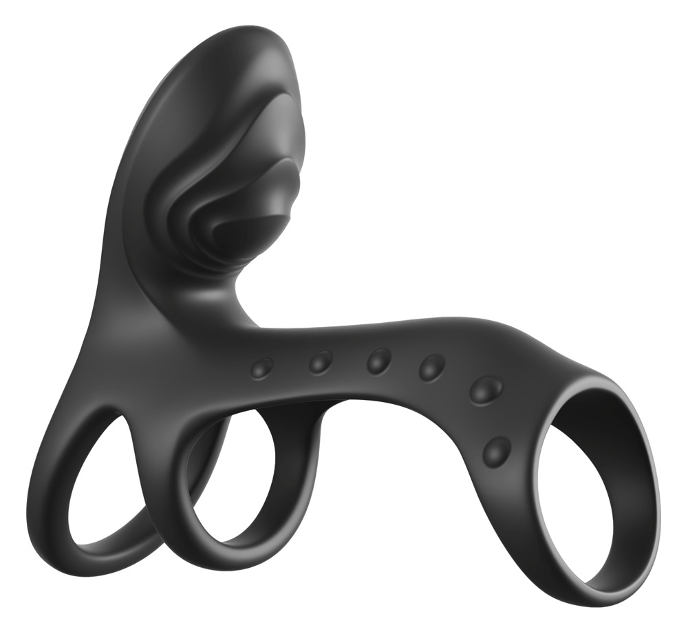 Penishylster "Ultimate Couples Cage Proâ med dobbelt vibration