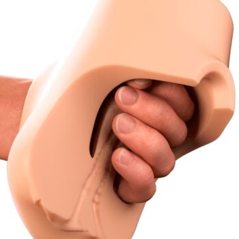 Masturbator "Double Pounder Vibrating" med vagina- og anusåbning
