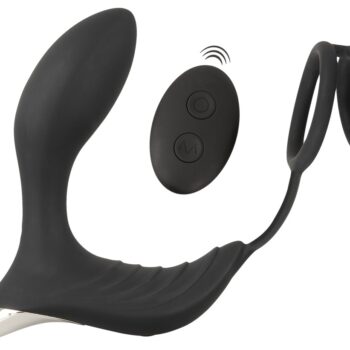 Prostata vibrator med penisring
