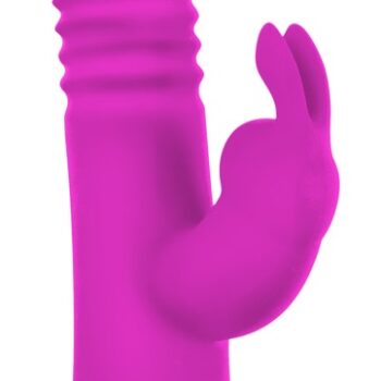 Rabbitvibrator Thrusting Pearl Rabbit Vibrator med stødende funktion og rotation