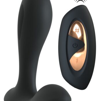 "RC E-Stim G&P-Spot Vibrator" med 10 E-Stim og 10 vibrationstilstande via fjernbetjening