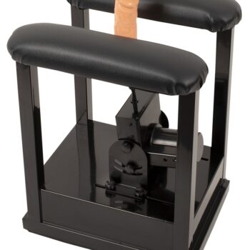 Sexmaskine "Sit-On-Climaxer" komplet med naturlig dildo og komfort sæderamme