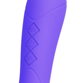 Massagestav âDual Motor Vibeâ, 22 cm, med 10 vibrationsrytmer