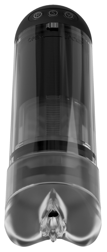 Penispumpe "Extender Pro Vibrating Pumpâ, længdejusterbar