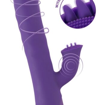 Vibrator med stød og rotation