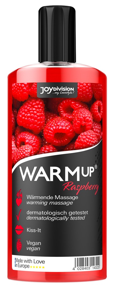Massageolie "WARMup" med varmende effekt