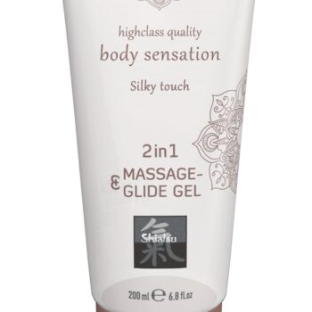 Massage og glide-gel 2in1 Silky Touch