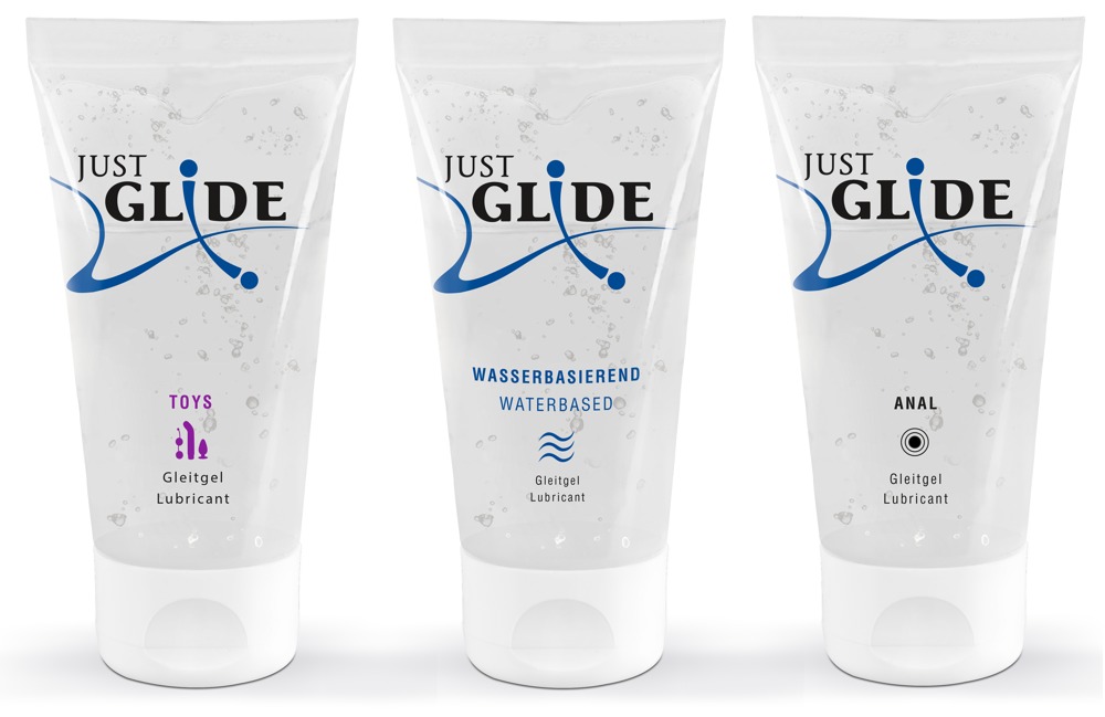 Just Glide sæt 3 x 50 ml