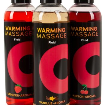 3-delt massage-gel-sæt "Warming Massage"