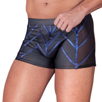 Pants i et stilfuldt miks af materialer