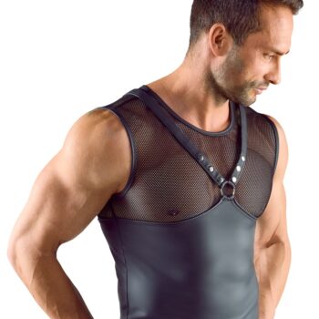 Skjorte i harness-stil