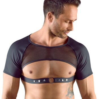 Crop top med justerbar strop under brystet