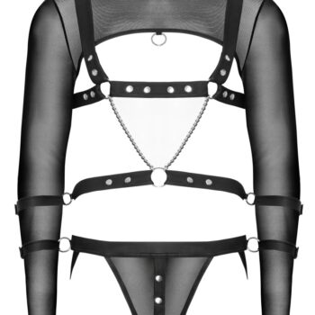 Harness-sæt inklusive 4 hånd-/armsmanchetter