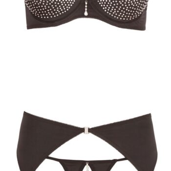 Støtte-sæt med strass - 3 dele