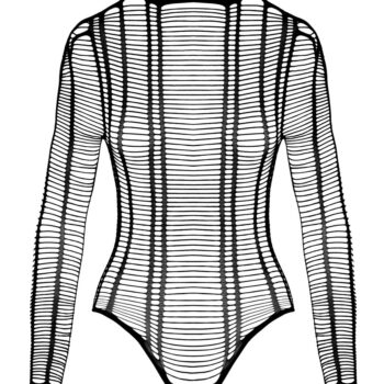 Åben body i bånd-look