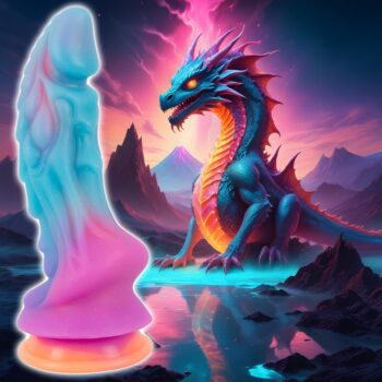 Dildo "Mystic Dragon" med sugebase