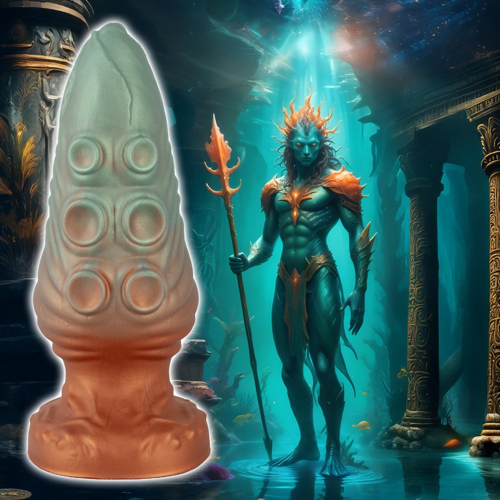 Plug "Atlantis Anal" med sugekop