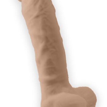 Naturlig Vibrator "8" Model 1 Vibration" med sugebase