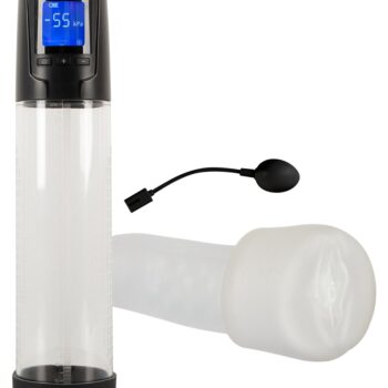 Penispumpe "Automatic Masturbation Pump" inklusive vibro-vagina sleeve