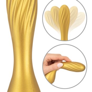 Vibrator i metallisk-glinsende look