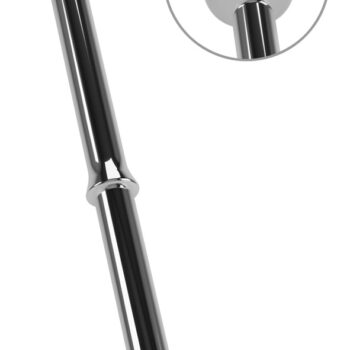 Prostata-vibrator "Metal Milking Stick" med 10 vibrationsindstillinger