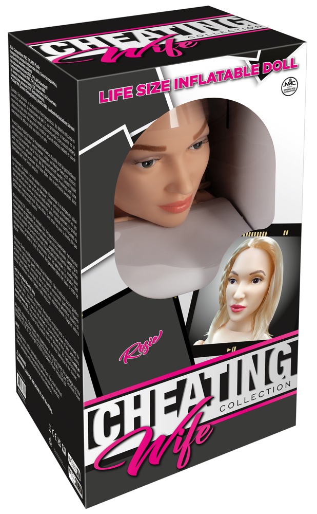 Elskovsdukke âCheating Wife Rosieâ med vibration