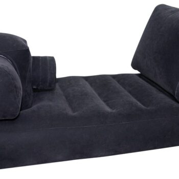 Sexmaskine "Velvet Luxury Bed" inklusive 2 naturvibratorer