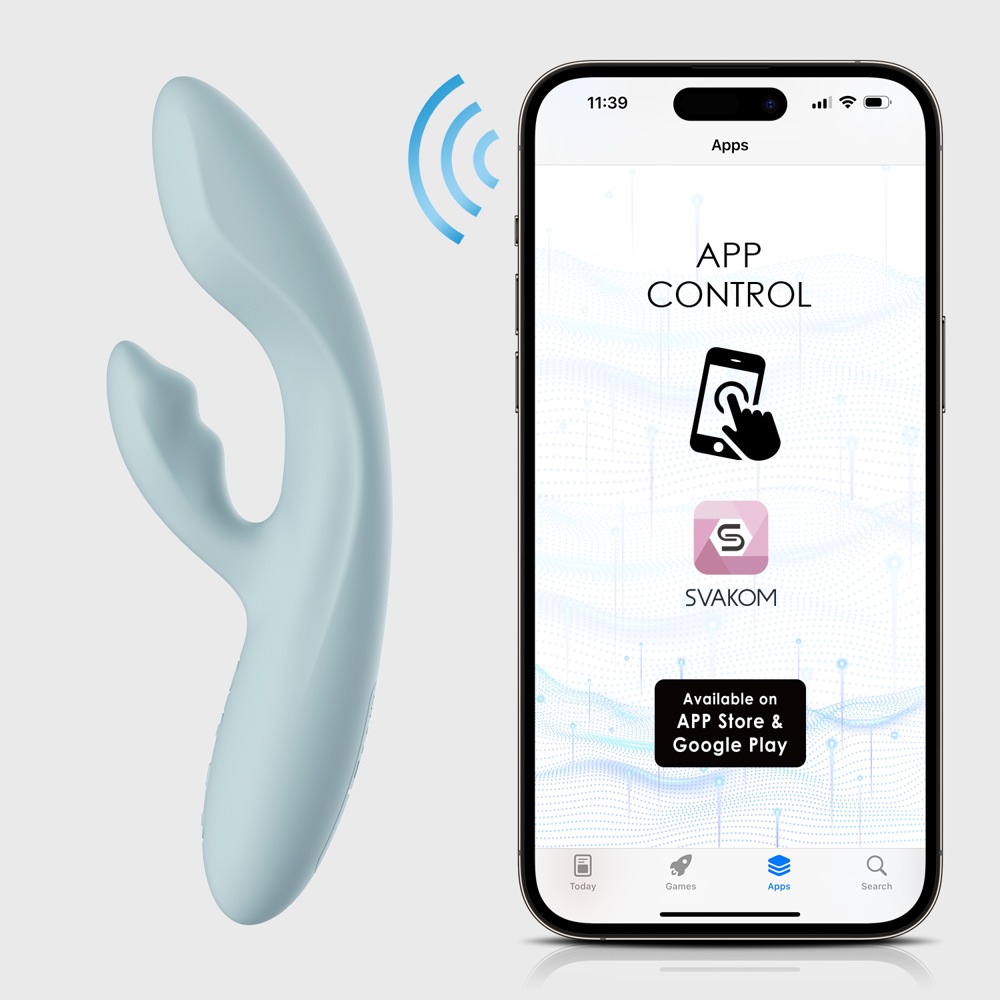 Rabbitvibrator "Chika" kan styres via app