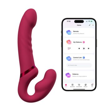 Strapless Strap-on "Lapis" kan styres via app