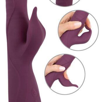 Rabbitvibrator med stødfunktion