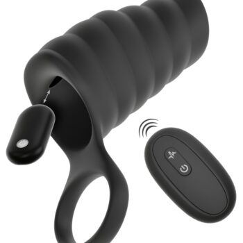 Penis sleeve med vibration