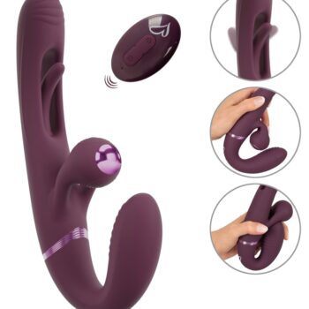 RC Strapless Strap-On With Flicking Tongue