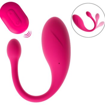 Vibro-æg âKORALâ med fjernbetjening