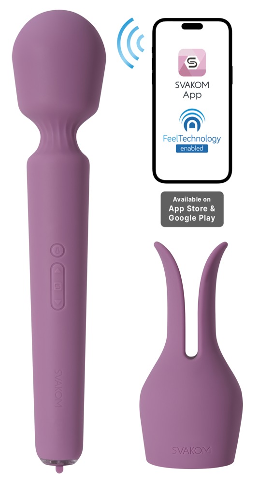 Massagestav "Emma Neo 2" inklusive bunny tilbehør