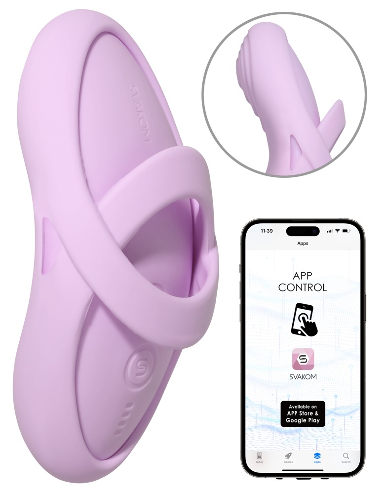 Fingervibrator "Echo 2" med varmefunktion