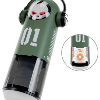 Masturbator "SKULL" med 3 automatiske funktioner