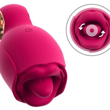 Lay-on vibrator "Oral Fun" med vibrerende slikketunge