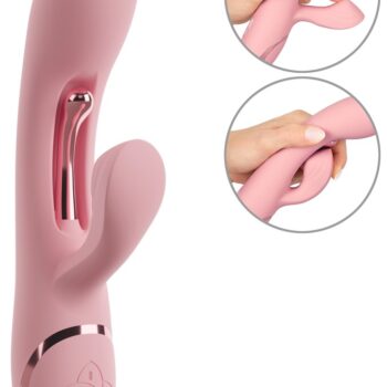 Rabbit Vibrator "AVENORâ med vibrerende metaltunge til G-zonen