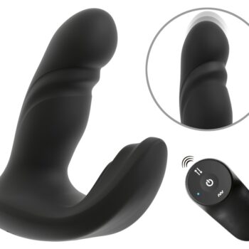 Analvibrator "RC Mini Prostata Plug" med stødfunktion